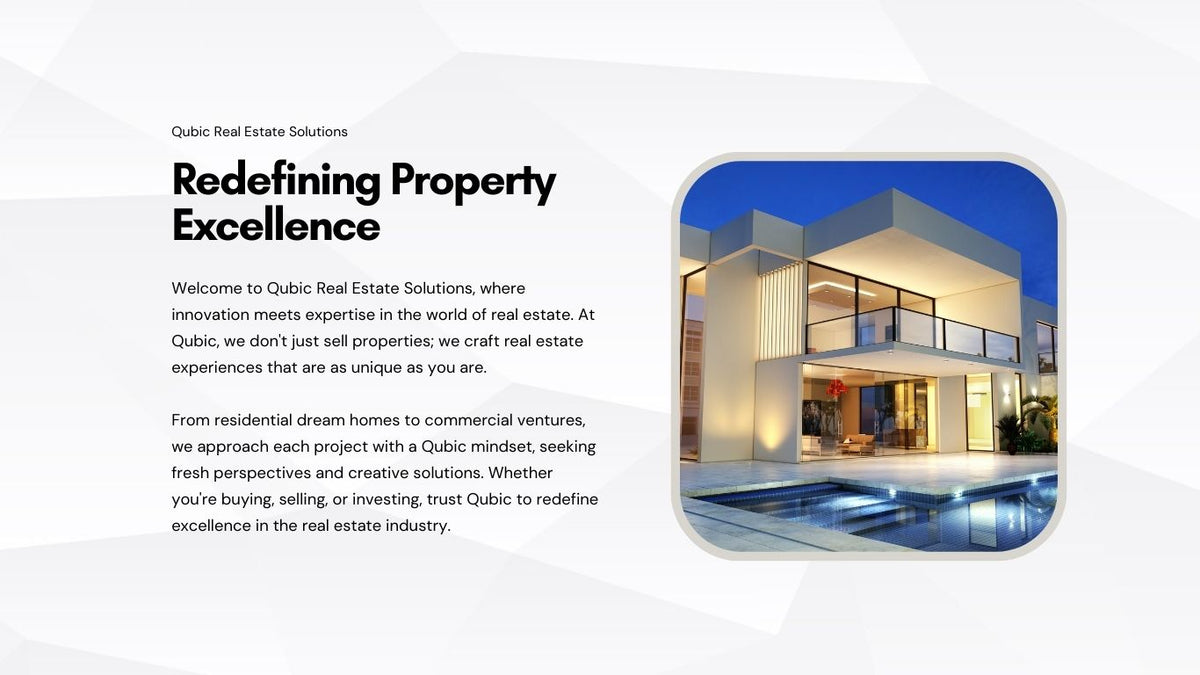 Cubic Homes Real Estate Canva Website Template